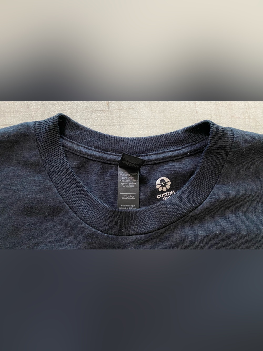 Black Graphic Long Sleeve Tee with Can Illustration - Picture 5 of 12